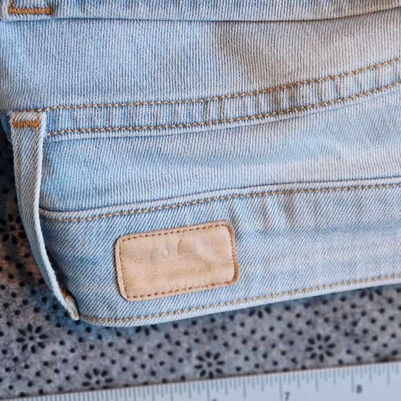 Joie Mid-Rise Skinny Jeans in Aqueous Light Blue Women's Denim, Size 25, Raw Hem - Picture 5 of 9